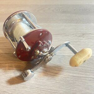 Penn Peerless No. 9 Fishing Reel Red